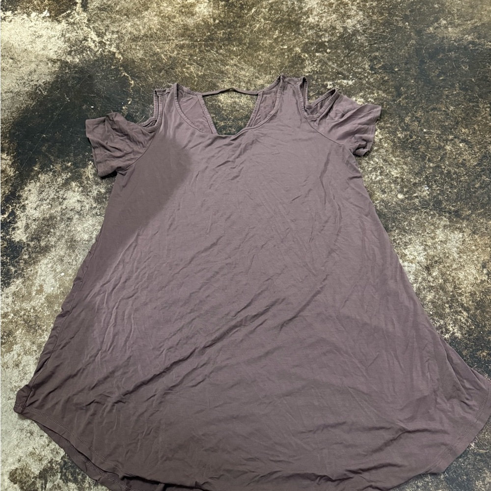 Chic Mauve Mini Dress
